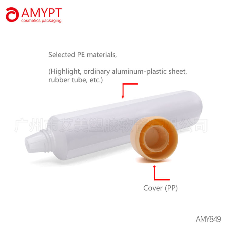 Double tube pour emballage de crème