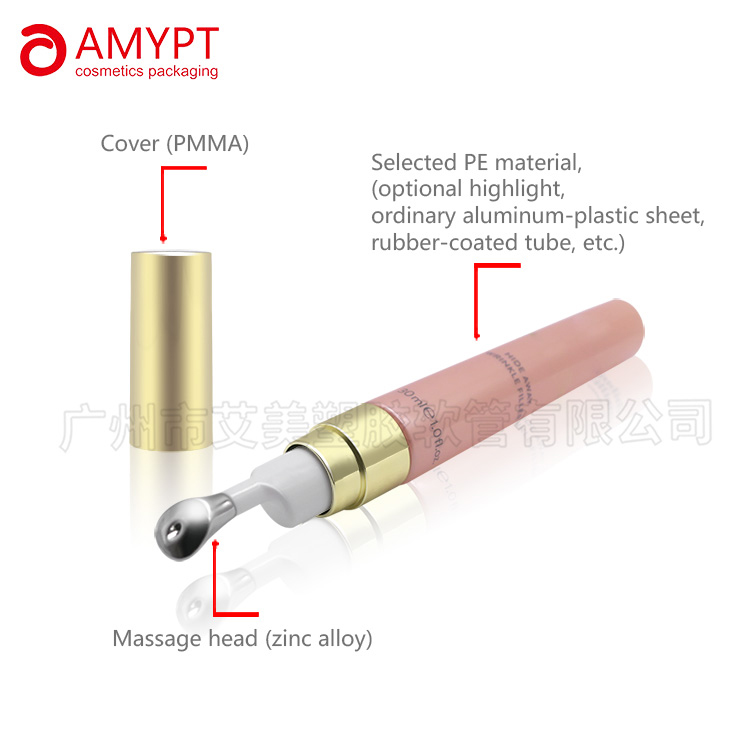 Tube de pompe cosmétique multifonction pour l'emballage de crème pour les yeux